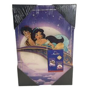 NWT Hot Topic Disney Aladdin Canvas Artwork